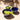 Bol . saladier empreinte bleu majorelle gold (6832473505834)