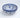 Saladier rond Zwak bleu majorelle gold