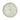 Assiettes ceramic plates set with white and blue floral pattern