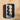 Plateau de service rectangle Empreinte bleu stone gold