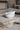 BOL BAS Ceramic Bowl with White Glaze and Natural Wood Handle