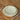 Assiettes ceramic plates set with white glaze and elegant design