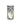 Diffuseur parfum céramique Fassia noir gold, décoratif diffuseur en céramique avec finition métallique et design élégant.