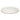 Plateau Oval ceramic dinner plate with a modern oval shape and neutral beige color.