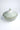 SOUPIÈRE ceramic soup bowl with white glaze and rustic wooden handle.