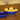 Saladier bas Empreinte bleu majorelle gold - Blue Majorelle Gold-Printed Ceramic Salad Bowl
