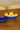 Saladier bas Empreinte bleu majorelle gold - Blue Majorelle Gold-Printed Ceramic Salad Bowl