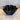 Saladier Haut ceramic salad bowl with white glaze and rustic wooden handle