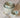 Bols et saladier ronds fleurs mint gold