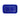 Plateau rectangle Empreinte bleu majorelle gold (6826334322730)