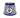 CENDRIER CERAMIQUE BLEU FONCÉ GOLD (4491204952106)